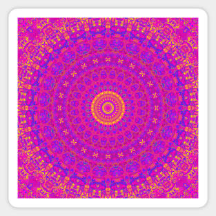 Colorful Ornate Mandala Sticker